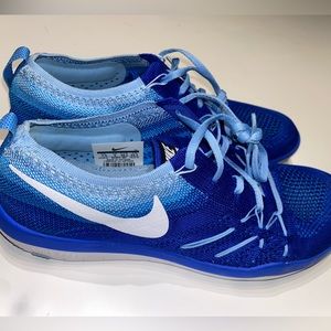 Blue Nike Focus Flyknit Sneakers
